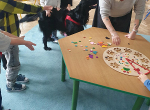 Spotkanie z Luisem - dogoterapia